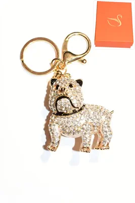 porte-cle Coffret cadeaux chien Or