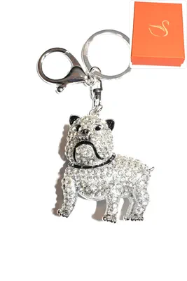 porte-cle Coffret cadeaux chien Argent