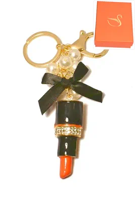 porte-cle Coffret cadeaux rouge à lévre Or