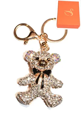 porte-cle Coffret cadeaux ours Or
