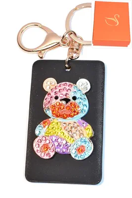 porte-cle Coffret cadeaux ours Or