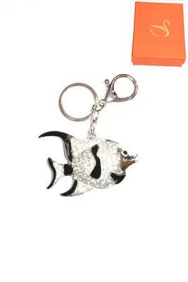 porte-cle Coffret cadeaux poisson Argent