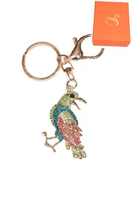 porte-cle Coffret cadeaux oiseaux Or