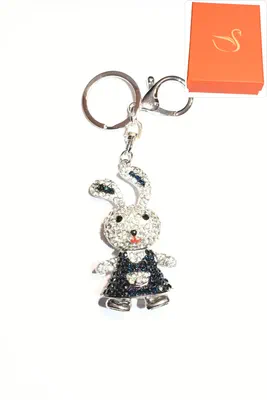 porte-cle Coffret cadeaux lapin Argent