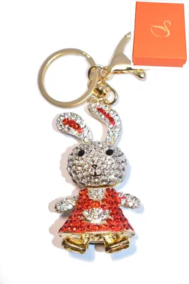 porte-cle Coffret cadeaux lapin Or