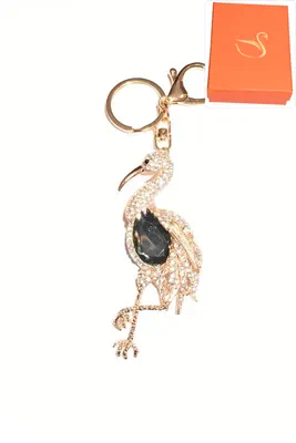 porte-cle Coffret cadeaux cygne Or