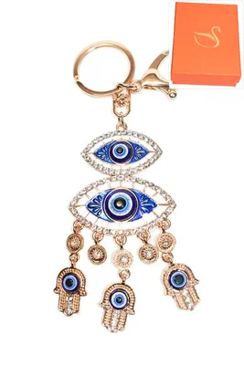 porte-cle Coffret cadeaux oeil de Fatma Or