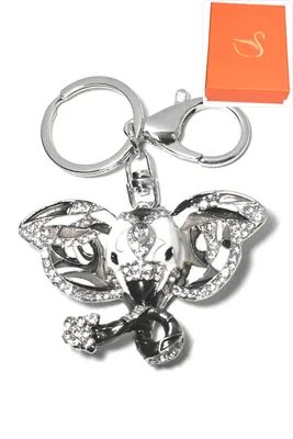 porte-cle Coffret cadeaux éléphant Argent