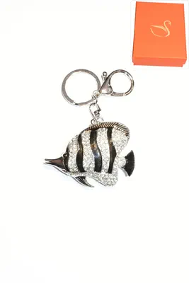 porte-cle Coffret cadeaux poisson Argent