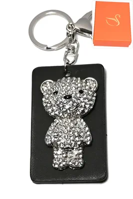porte-cle Coffret cadeaux ours Argent 99FCA5 