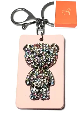 porte-cle Coffret cadeaux ours Argent