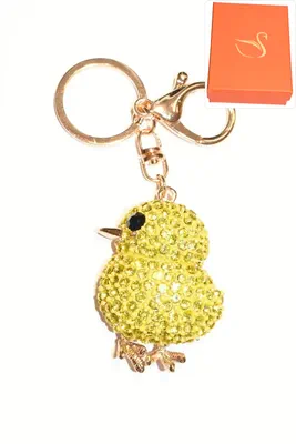 porte-cle Coffret cadeaux poussin Or