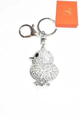 porte-cle Coffret cadeaux poussin Argent