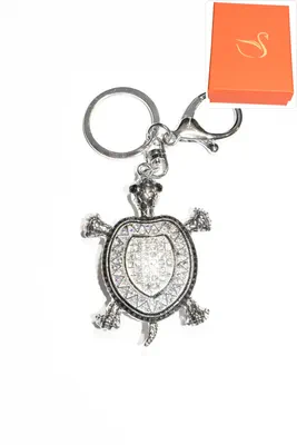 porte-cle Coffret cadeaux tortue Argent