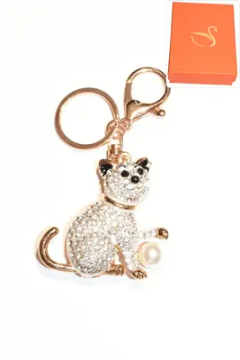 porte-cle Coffret cadeaux chien Or