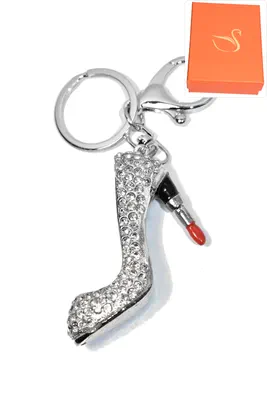 porte-cle Coffret cadeaux escarpin Argent
