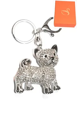 porte-cle Coffret cadeaux chat Argent
