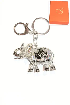 porte-cle Coffret cadeaux éléphant Argent