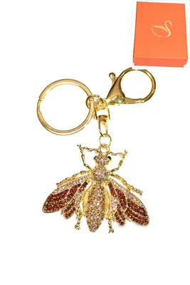porte-cle Coffret cadeaux abeille Or