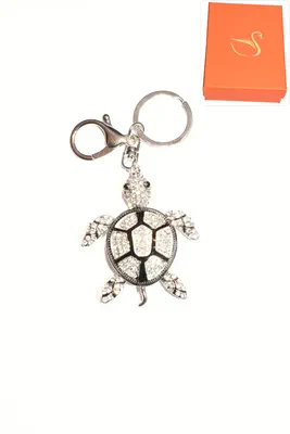 porte-cle Coffret cadeaux tortue Argent