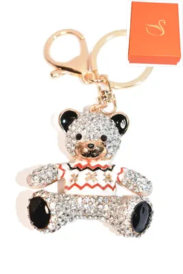 porte-cle Coffret cadeaux ours Or