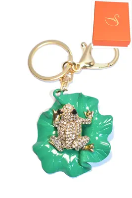 porte-cle Coffret cadeaux grenouille Or