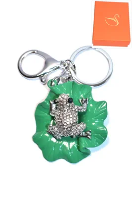 porte-cle Coffret cadeaux grenouille Argent