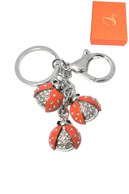 porte-cle Coffret cadeaux coccinelle Argent