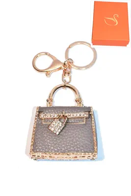 porte-cle Coffret cadeaux sac Or