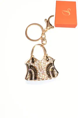 porte-cle Coffret cadeaux sac Or