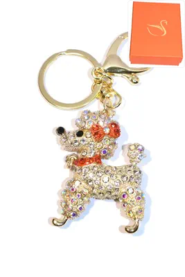 porte-cle Coffret cadeaux chien Or