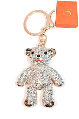 porte-cle Coffret cadeaux ours Or
