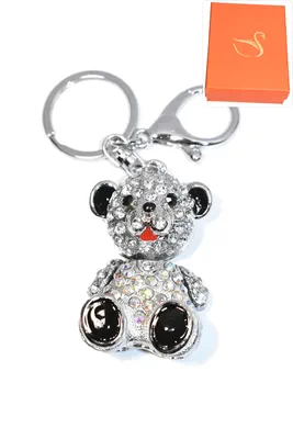 porte-cle Coffret cadeaux ours Argent