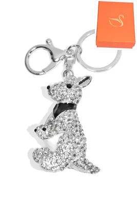 porte-cle Coffret cadeaux kangourou Argent