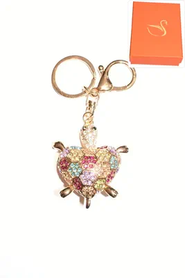 porte-cle Coffret cadeaux tortue Or