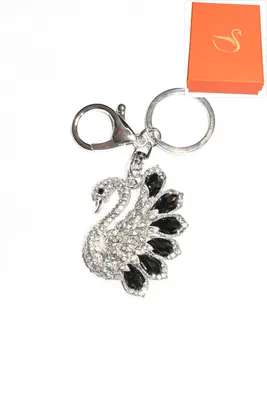 porte-cle Coffret cadeaux cygne Argent