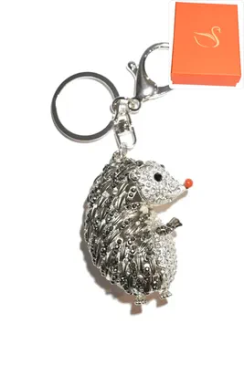 porte-cle Coffret cadeaux hérisson Argent