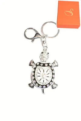 porte-cle Coffret cadeaux tortue Argent