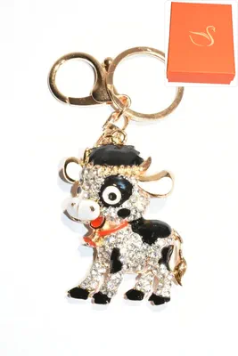 porte-cle Coffret cadeaux vache Or