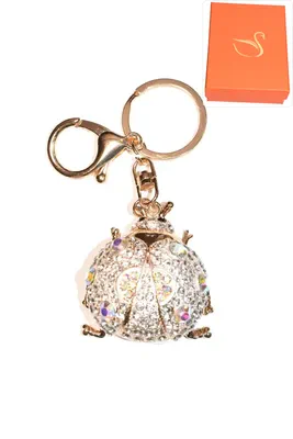 porte-cle Coffret cadeaux coccinelle Or