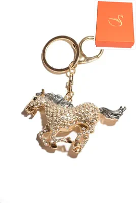 porte-cle Coffret cadeaux cheval Or