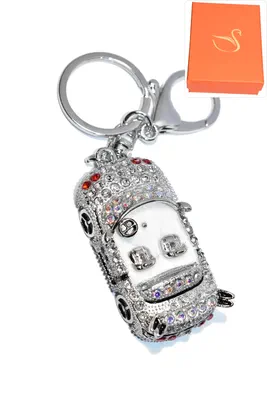 porte-cle Coffret cadeaux voiture Argent
