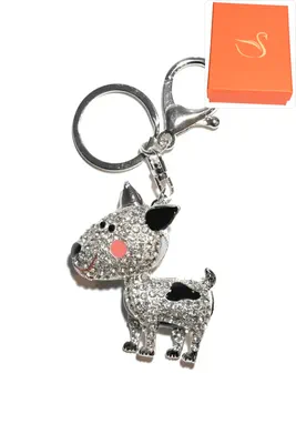 porte-cle Coffret cadeaux chien Argent