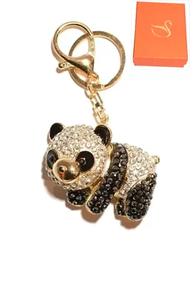 porte-cle Coffret cadeaux panda Or