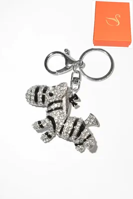 porte-cle Coffret cadeaux zébre Argent