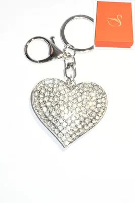 porte-cle Coffret cadeaux coeur Argent P77CD3 