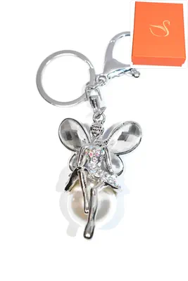porte-cle Coffret cadeaux fée Argent