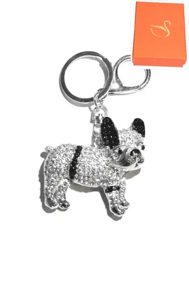 porte-cle Coffret cadeaux chien Argent
