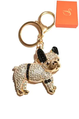 porte-cle Coffret cadeaux chien Or