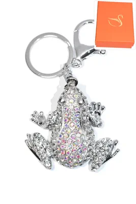 porte-cle Coffret cadeaux grenouille Argent
